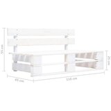  6-dijelna garnitura od paleta od bijelo impregnirane borovine | shoptok.hr
