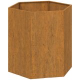 Maison Chic Cvetlično korito - Cvetlični Lonec zarjavelo 40x40x45 cm corten jeklo, (21789375) Cene
