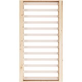  Okvir za krevet 100 x 200 cm od masivne borovine | shoptok.hr