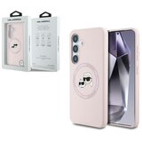 Karl Lagerfeld Originalen ovitek MagSafe Samsung Galaxy S25 Ultra 5G - Heads - roza - KLHMS25LSKCHTCP | Shoptok.si
