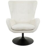 Mömax fotelj shiba, krem, žamet, vrtljiv | Shoptok.si