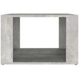  Noćni ormarić siva boja betona 57x55x36 cm konstruirano drvo | Eponuda.com