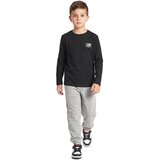 Leone 1947 Majice z dolgimi rokavi Boy Long Sleeves Boxe Legend Črna u