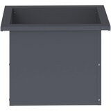  Vrtna posuda za sadnju s LED svjetlom Antracit 30 x 40 x 30 cm Slike