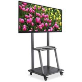 Manhattan 37" to 100" 150KG monitor 10 - 5° nagib 90° rotacijski večje obremenitve večnamenski voziček | Shoptok.si