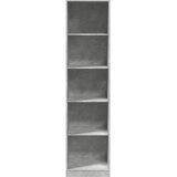  Ormar siva boja betona 50 x 50 x 200 cm od konstruiranog drva | Eponuda.ba