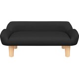  Dječja fotelja crna 70 x 40 x 24 cm od tkanine | shoptok.hr