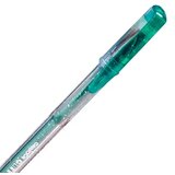 Carioca Glitter gel kemični svinčnik z bleščicami zelene barve | Shoptok.si