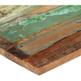  Pravokutna stolna ploča 60 x 80 cm 25 - 27 mm obnovljeno drvo | shoptok.hr