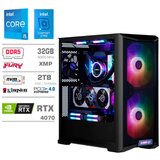 MEGA Računalnik TWR S10 i5-14600KF/RTX4070/32GB-DDR5/2TB-4.0/1000W/Brez OS/črna RGB, (20999593) Cene