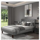  Versaj Bra?ni Krevet 216X164X108 cm - Sivi | ePonuda.com