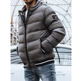 DStreet Reversible men's winter gray jacket TX4198 Cene