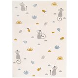 Nattiot Bež dječji tepih Little Wild Monkey, 120 x 190 cm | shoptok.hr