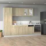  Set kuhinjskih ormarića od 8 dijelova "Lyon" hrast Sonoma, inženjersko drvo | shoptok.hr