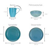 Creatable Kombinirani Servis Aqua, 16-Delni | Shoptok.si
