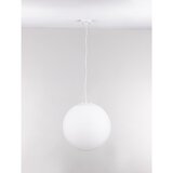 Nova Luce Bijela staklena viseća svjetiljka ø 50 cm Nevoso – | shoptok.hr