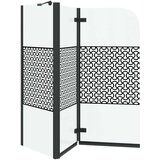 vidaXL Kupka Zatvaranje Geometrijski Crna 120 x 67 x 129 cm | shoptok.hr