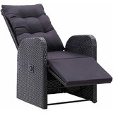  5-dijelni vrtni blagovaonski set crni | shoptok.hr