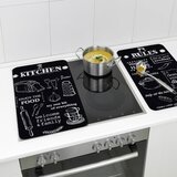 Maximex Zaščitne plošče za štedilnik iz kaljenega stekla 2 ks 52x30 cm Kitchen Rules – | Shoptok.si