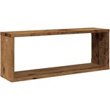 vidaXL Zidne kockaste police 2 kom Staro drvo 60x15x23 cm | shoptok.hr