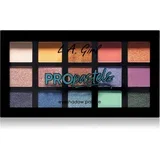 PRO Pastels paleta sjenila za oči 18 g