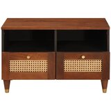 TV ormar s ladicama Smeđa 70 x 33,5 x 46 cm Čvrsto drvo manga | shoptok.hr
