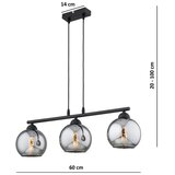 Brilagi Luster na lanku DIOR 3xE27/60W/230V crna/dimno siva | Eponuda.com