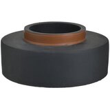  CEMENTNA VAZA CRNO/SMEĐA Φ30Χ13CM | Eponuda.ba