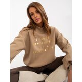 ex moda Sweatshirt-EM-BL-643.39X-dark beige | shoptok.hr