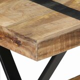 Blagovaonski stol 120 x 60 x 76 cm od grubog drva manga | shoptok.hr