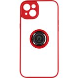 AVIZAR Ovitek za iPhone 14 Plus z držalom za prstan, hrbtna stran proti prstnim odtisom, združljiv z magnetnim stojalom - rdec, (20715012) Cene