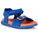 Geox J SANDAL FUSBETTO B. A Dječje sandale za dječake, plava, veličina