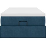  Okvir kreveta s madraca tamnoplavi 90x200cm baršunasti | shoptok.hr