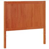 vidaXL Uzglavlje voštano smeđe 100 cm od masivne borovine | shoptok.hr