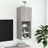 TV ormarić s LED svjetlima boja hrasta 40 5x30x102 cm | shoptok.hr