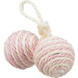 Trixie dve loptice od sisala 4.5cm ružičaste | Eponuda.com