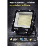  led reflektor 100W IP66 – hladno bela 6500K Cene