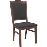  Blagovaonske stolice s jastucima 2 kom. smeđe puno drvo guma | shoptok.hr