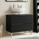  Kupaonski ormarić za sudoper ARNHEM Crna 82 x 41 x 59 cm - Crna | shoptok.hr