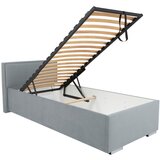 MID.YOU oblazinjena postelja anadia, siva, 90x200 | Shoptok.si