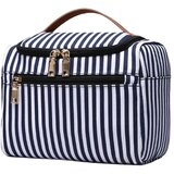 INF Platnena kozmetična torbica s črtami Model 3, (21755842) | Shoptok.si