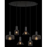 Globo 15648-6H - visilica na sajli jedd 6xE27/60W/230V crna | Eponuda.com