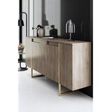 Hanah home komoda luxe walnut gold | ePonuda.com