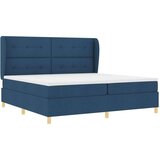 Podna opruga s madracem Tamno siva 90x190 cm Plava 200 x 200 cm | shoptok.hr