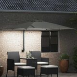 Vrtni suncobran S LED lampica Pijesak 248,5 x 247,5 x 160 cm | shoptok.hr