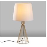 Opviq Stona lampa Telis-5384, 28x28x55 cm, IP20, Zlatno-bijela boja | Eponuda.ba
