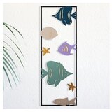 WALLXPERT Zidna dekoracija Akvarij - 2, 32 x 5 x 90 cm, Zlatna boja | Eponuda.ba