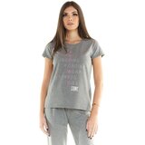 Leone 1947 Majice s kratkimi rokavi Woman T-Shirt Short Sleeves Leisure Siva | Shoptok.si