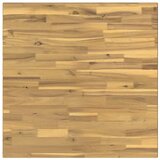  Kvadratni blagovaonski stol 70 x 70 x 75 cm Čvrsto drvo akacije - Izbijeljena i crna 70 x 70 x 75 cm Četvrtasto | shoptok.hr