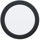 Eglo Fueva 5 LED ugradbena svjetiljka (10,5 W, Topla bijela, Crne boje, Ø x V: 16,6 x 2,6 cm) Cijene